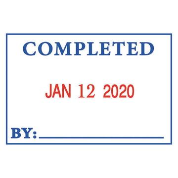 COSCO 2000PLUS® 4 In 1 E-message Dater, 0.94 X 1.75, Completed-emailed-entered-scanned freeshipping - TVN Wholesale
